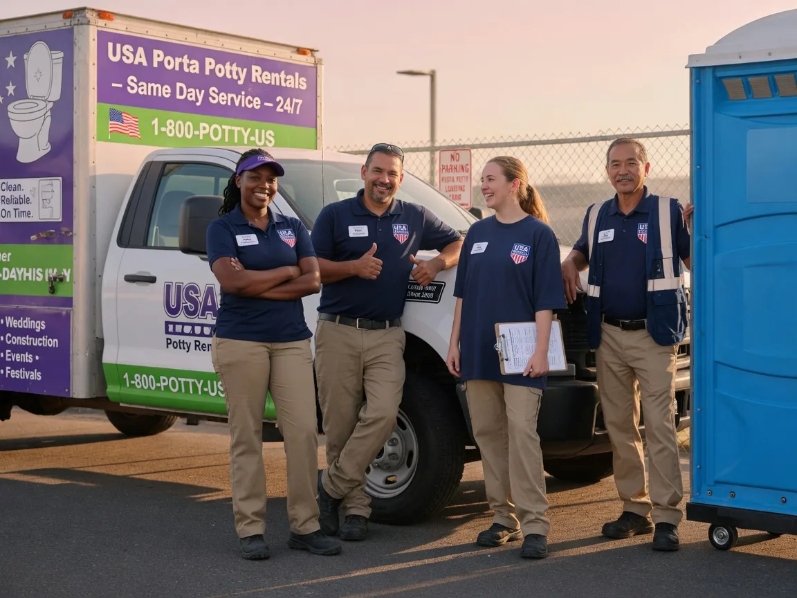 Porta Potty Rental company in Alexander City, AL